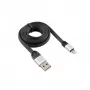 Sbox USB 2.0-8-Pin/2.4A juoda/sidabrinė