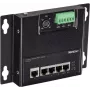 TRENDnet TI-PG50F – pramoninis nevaldomas jungiklis su 5 PoE+ prievadais, 120 W, montuojamas ant DIN bėgio arba sienos