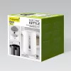 Elektrinis virdulys Maestro MR-022-WHITE, 2,2 L, 1850–2200 W, plastikinis korpusas, 360° pagrindas, apsauga nuo kalkių, vandens lygio indikatorius