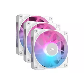 Ventiliatorius Corsair iCUE LINK RX120 RGB baltas