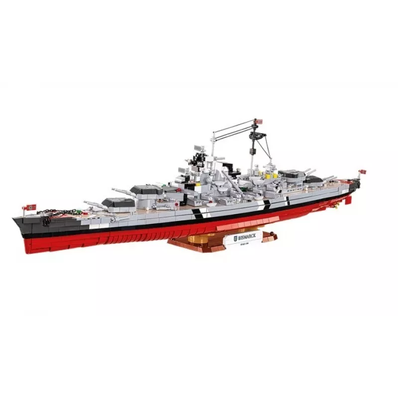 Konstruktorius Cobi Mūšio laivas Bismarck modelis su 3204 detalėmis - Cobi CO BI-4860