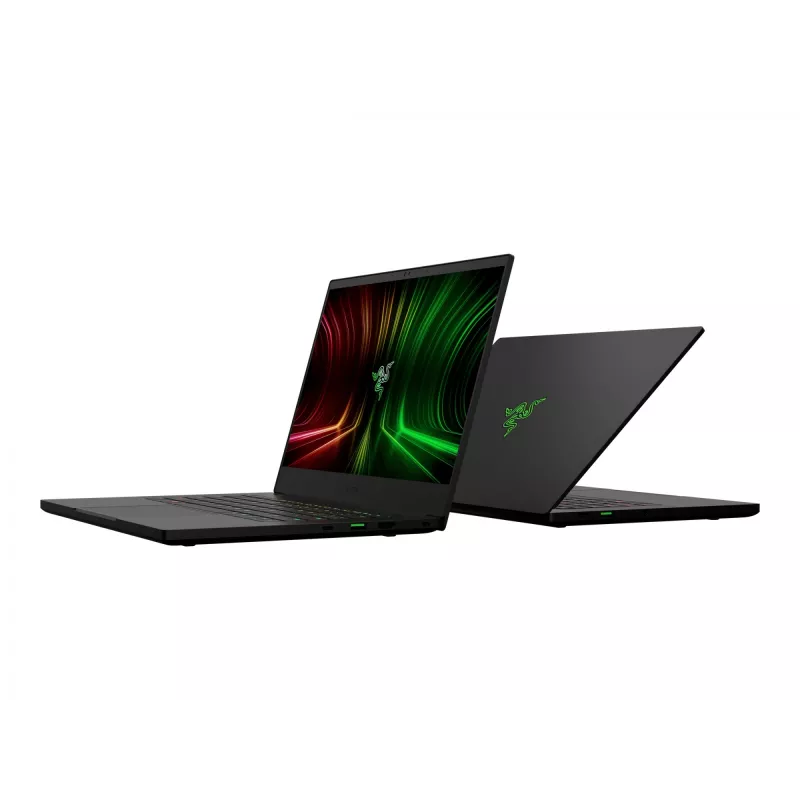 Nešiojamas kompiuteris Razer Blade 14 — 14 colių QHD+ 120 Hz OLED, AMD R9-365, 32 GB RAM, 1 TB SSD, NVIDIA GeForce RTX 5070, angliška apšviesta klaviatūra, 2 metų garantija