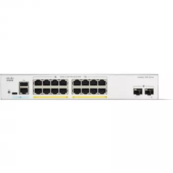 CISCO Catalyst 1200 16 prievadų GE PoE 2x1G SFP valdomas jungiklis