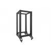 Atviras stovas LANBERG OR01-6822-B 22U, 600 mm x 800 mm, juodas, 600 kg