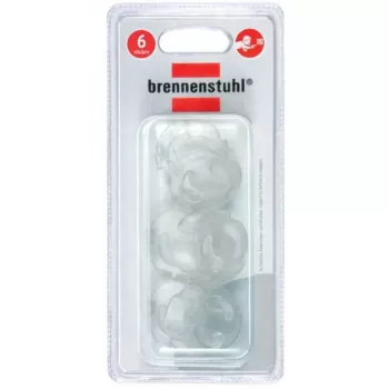 Brennenstuhl 1164480 permatomi kištukinių lizdų apsauginiai dangteliai, 6 vnt.