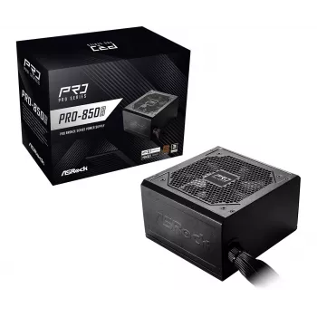 Maitinimo blokas ASRock Pro Series PRO-850B 850W ATX 80+ Bronze, juodas