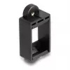 DeLOCK Keystone laikiklis užspaudžiamas rėmelis juodas 18mm x 40mm x 10mm