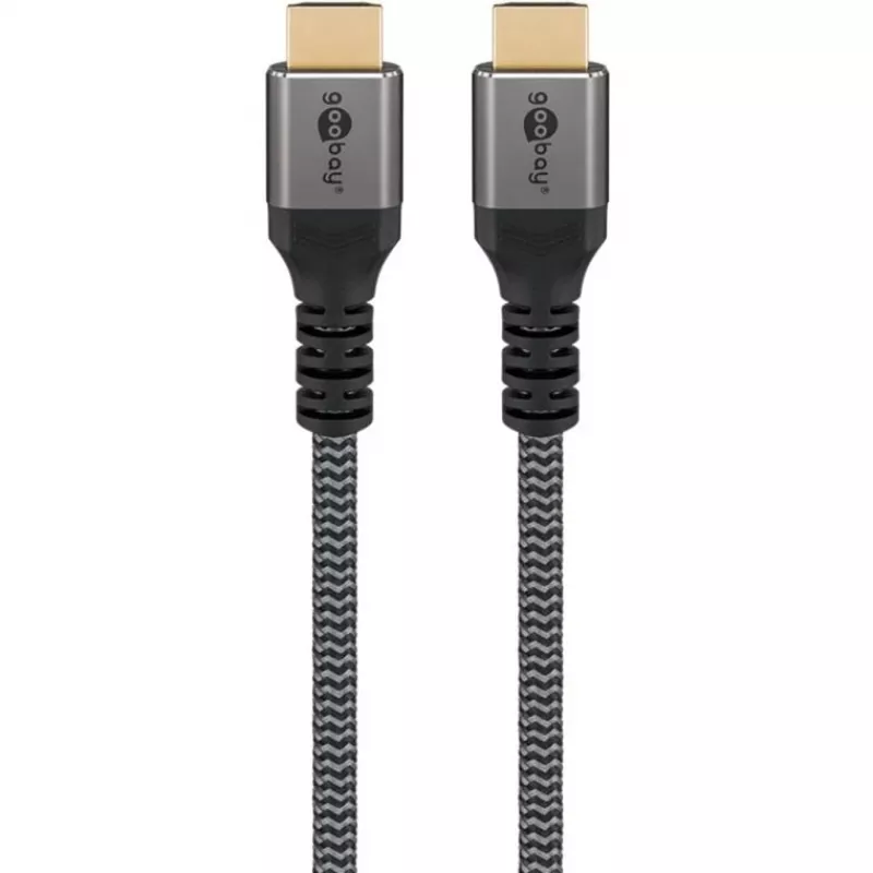 Goobay 65263 HDMI laidas 5 m HDMI A tipas (standartinis) pilka (65263)