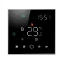 TUYA programuojamas termostatas WiFi, juodos spalvos