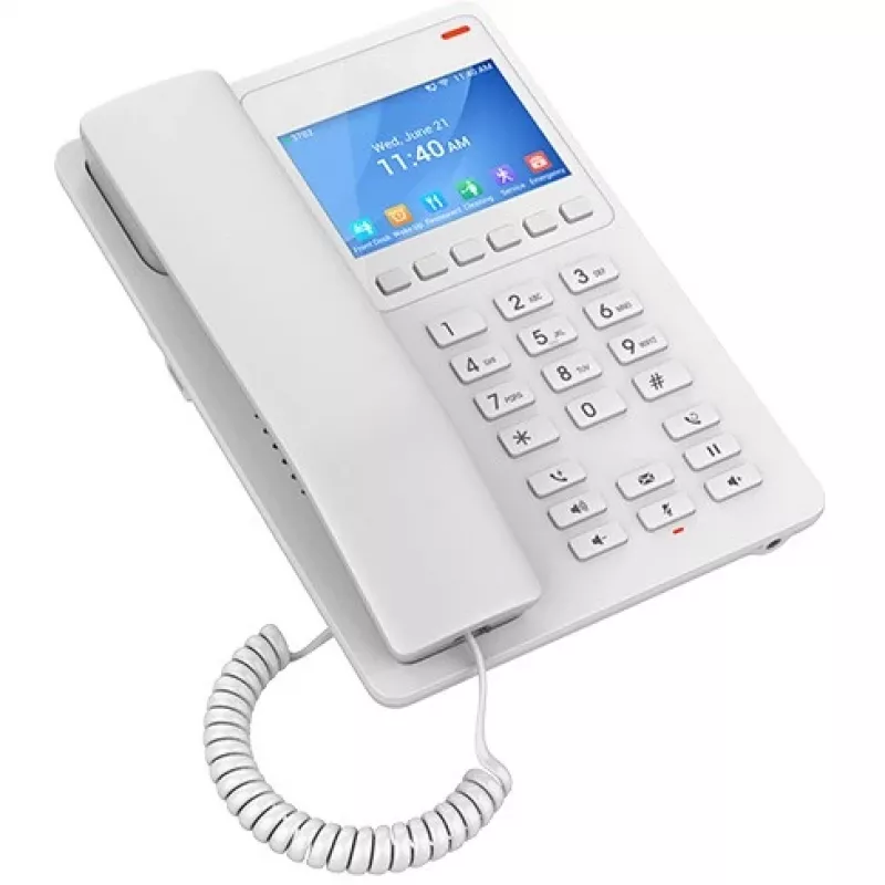 IP telefonas Grandstream Networks GHP630 baltas 2 linijos LCD Wi-Fi
