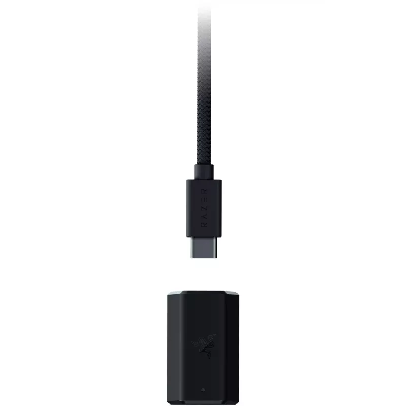 Razer BlackShark V3 Pro belaidės ausinės žaidimams, juodos, ANC, 2,4 GHz dongle, Bluetooth, USB, 3,5 mm lizdas