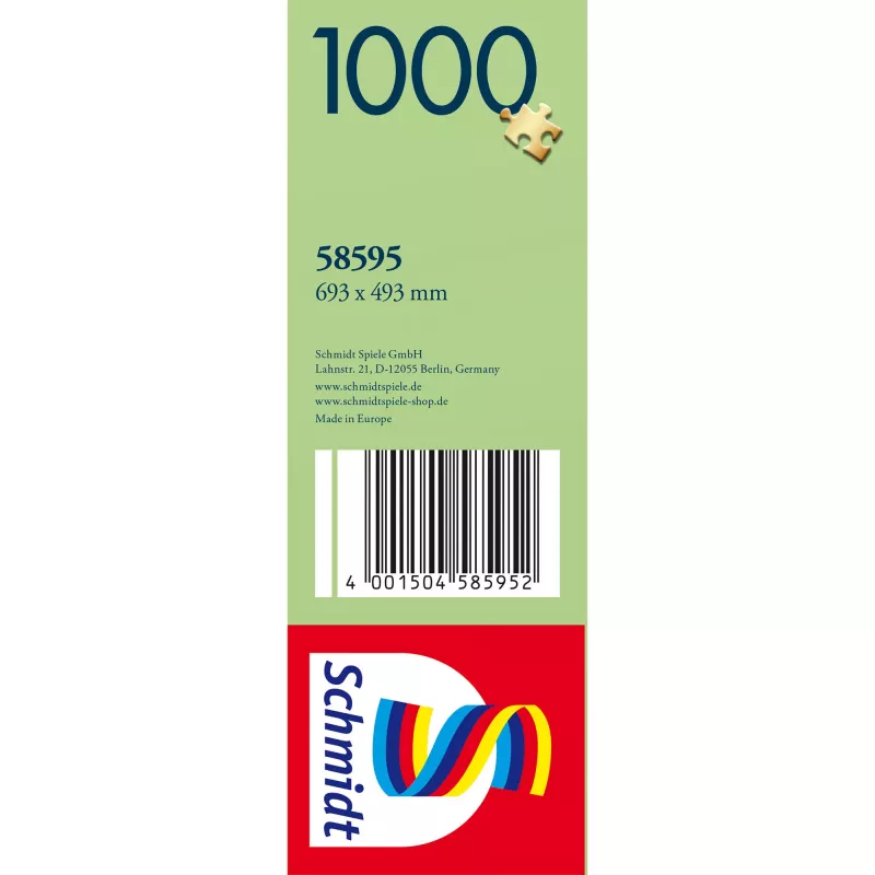 Dėlionė 1000 detalių, Schmidt Spiele Silvia Christoph — Yin & Yang Miške Kolibrių