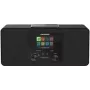 Grundig DTR 6100 2.1 DAB+ WEB nešiojamas radijo imtuvas, analoginis ir skaitmeninis, juodas