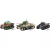 Konstruktorius COBI Renault R35 / Valentine IX / Panzer I 595 detalių