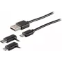 USB laidas ShiverPeaks S/CONN 14-15035 USB 2.0 2 m Juodas
