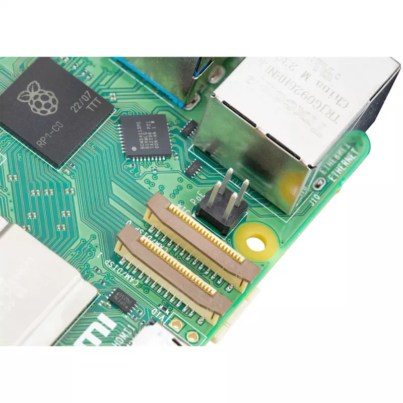 Vienos plokštės kompiuteris Raspberry Pi 5 16 GB, 2,4 GHz Cortex-A76, MicroSD, USB 3.2, Wi-Fi 5