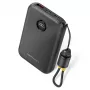 Power bank Vention FKAB0-C 10000 mAh, 2× USB-C + 1× USB-A, 22,5 W, juoda