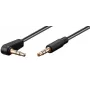 Microconnect AUDLL05A garso laidas 0,5 m 3,5 mm juodas