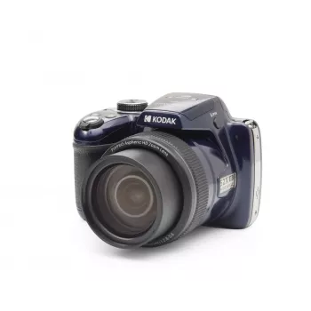 Fotaparatas Kodak AZ528 Midnight Blue su EU kištuku, 2 baterijomis ir dėklu