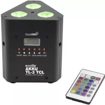 LED efektinis šviestuvas EUROLITE 41700501 su 3 LED šviesos diodais scenos ir vakarėlių apšvietimui