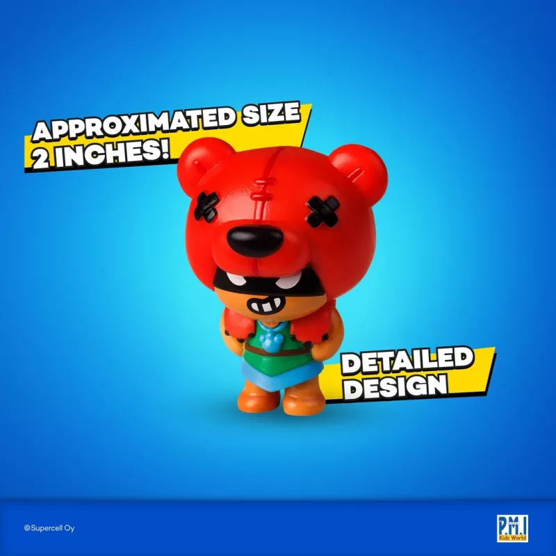 Brawl Stars S1 figūrėlės – 8 vnt. Deluxe Box VER.B