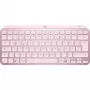 Logitech MX Keys Mini minimalistinė belaidė apšviesta klaviatūra - Rožinė - CENTRAL (DE)