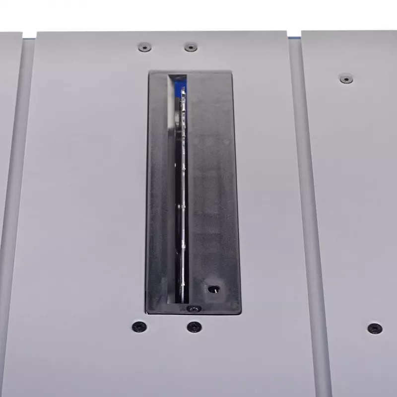Staldis pjūklas Scheppach HS100S Special Edition – 2000 W, 250 mm diskas, 85 mm pjovimo gylis, 0–45° kampas, sulankstomas stovas