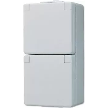 Kaišinis lizdas JUNG 622 W, 16 A 250 V, baltas duroplastinis korpusas