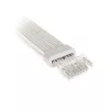 PCI-E 8 kontaktų ilginimo laidas Kolink Umbra Radiant ARGB — dvigubas 2× 8 kontaktų, pintas ilginimas GPU maitinimui