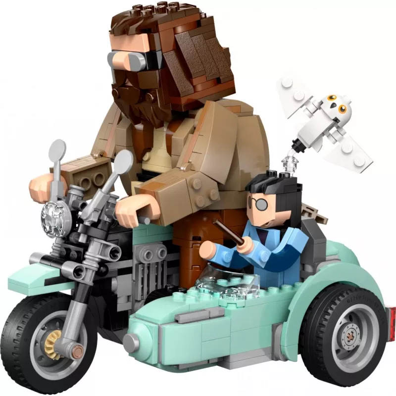 LEGO HARRY POTTER 76443 Hagrid & Harry's Motorcycle Ride – Magiškas motociklo nuotykis
