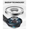 Ausinės ant galvos Anker Soundcore Q11i, Bluetooth 5.0, iki 20 h baterija, įmontuotas mikrofonas, tamsiai pilka