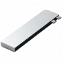 Satechi ST-HUCPHSS Nešiojamojo kompiuterio dokavimo stotelė ir prievadų replikatorius USB 3.2 Gen 2 (3.1 Gen 2) Type-C sidabrinė (ST-HUCPHSS)