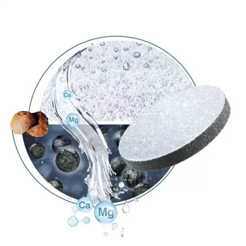 Filtravimo butelis BRITA Vital Pastelinė žalia 600 ml su 5 MicroDisc filtro diskais (BRITA 1059295)