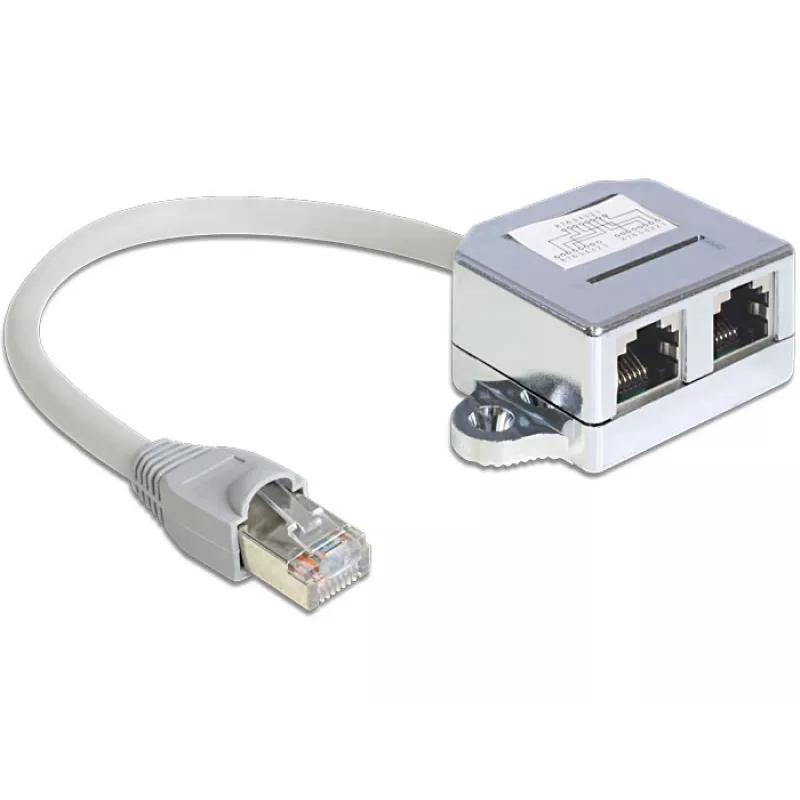 Tinklo kabelis DeLOCK 65441 RJ-45 0,15 m Pilka