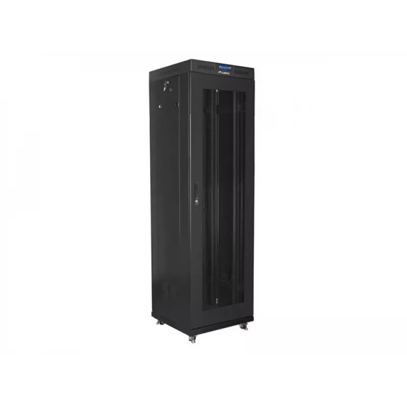 Stovimas stovas LANBERG FF01-6642-23BL 42U 600x600 mm 1200 kg IP20 Juodas