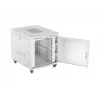 Rack spinta LANBERG FF01-8015-23SL 19 colių 15U, pilka, perforuotos priekinės durelės