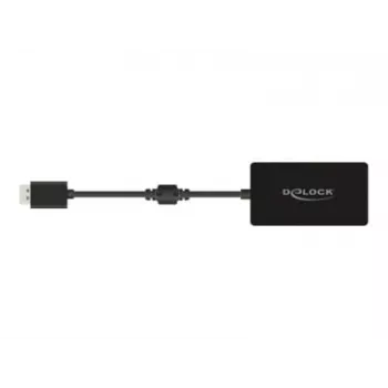 DeLOCK 0,16 m DisplayPort / VGA + HDMI + DVI adapteris, juodas