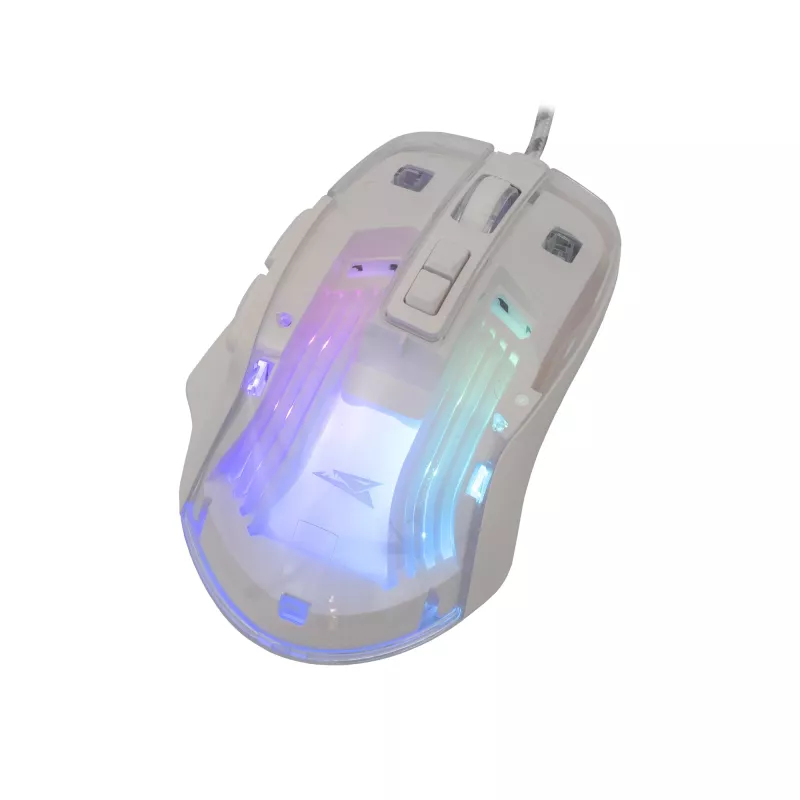 Baracuda BGM-062 Anglerfish White – stalinė pelė