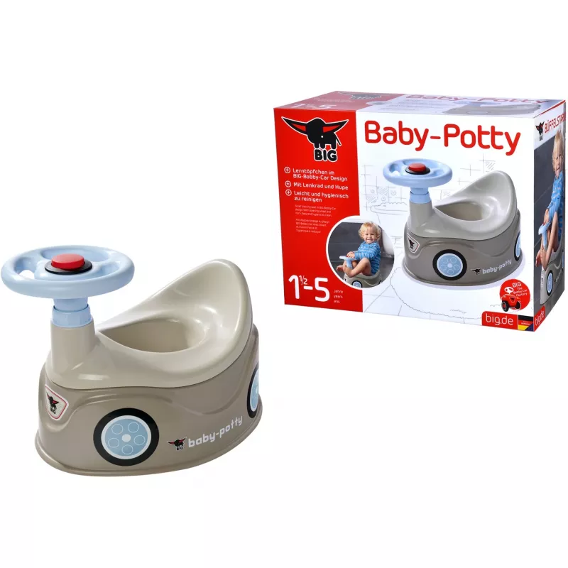 Baby-Potty Pilka, puodukas Pilka/Mėlyna