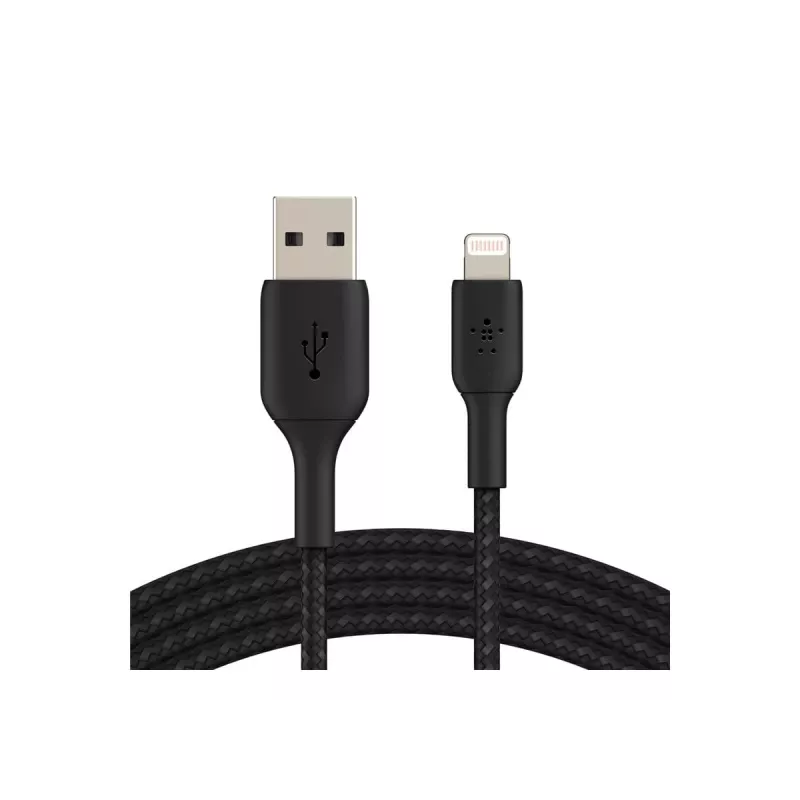 Belkin CAA002BT2MBK laidas Lightning 2 m Juodas