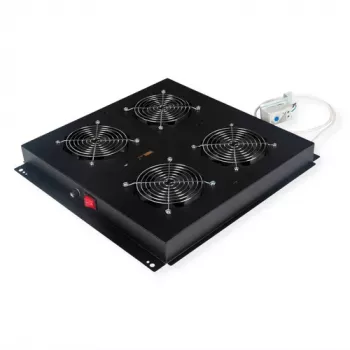 Vėdinimo blokas ROLINE 19IN DACHLÜFTEREINHEIT 4 Airflow Black – ROLINE 26.21.0246