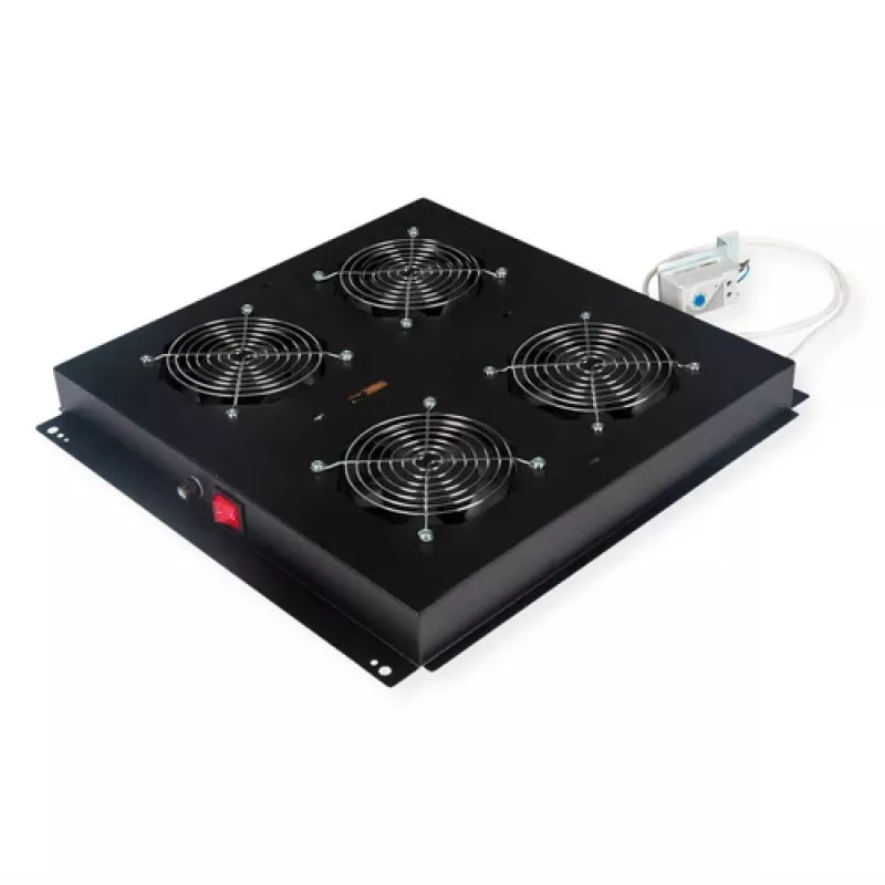 Vėdinimo blokas ROLINE 19IN DACHLÜFTEREINHEIT 4 Airflow Black – ROLINE 26.21.0246