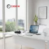 Ilgintuvas MACLEAN MCE392 B – 4 kištukiniai lizdai, 3×USB, 110–240V, 2,1A, 2500W, 1,5 m laidas, juodas