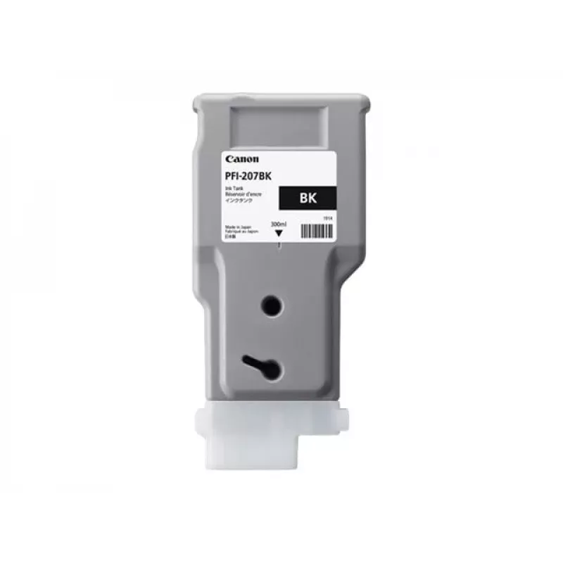 Canon PFI-207 BK kasetė 1 vnt. Originali juoda