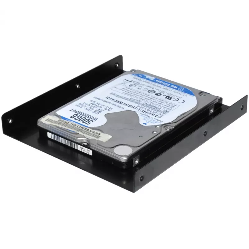 Montavimo rėmelis ultron vidinis 1x2.5 SSD/HDD Metal black (377213)