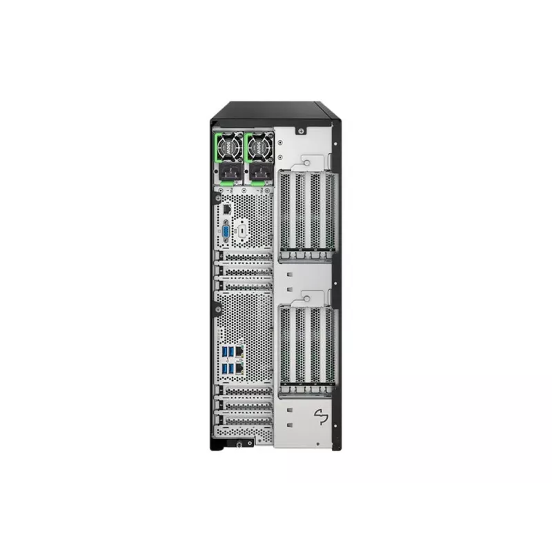 Fsas Technologies Fujitsu PRIMERGY TX2550 M7 – Server – bokštinis – dviejų procesorių – 1 x Xeon Gold 6526Y / 2,8 GHz – RAM 32 GB – SATA/SAS – karštai keičiami 6,4 cm (2,5 colio)
