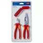 Mechaniko įrankių rinkinys Knipex 00 31 30 BK V01 3 įrankiai oranžinė raudona