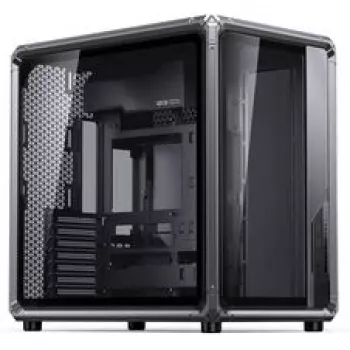 Kompiuterio korpusas Jonsbo X400, Midi-Tower ATX, grūdinto stiklo šoninis dangtelis, pilka