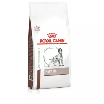 Sausas šunų ėdalas Royal Canin Hepatic 1,5 kg – suaugusiems, veterinarinė dieta kepenų ligoms, be glitimo, mėsos skonio