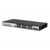 Valdomas jungiklis Extralink Chiron Pro 24x RJ45 1000Mb/s PoE 4x SFP+ L3 370W